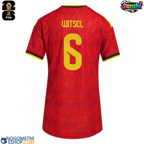 Ženski Nogometni dresi Belgija Axel Witsel #6 Domači SP 2026 Kratek Rokav